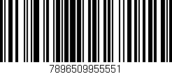 Código de barras (EAN, GTIN, SKU, ISBN): '7896509955551'