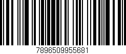 Código de barras (EAN, GTIN, SKU, ISBN): '7896509955681'