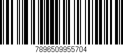 Código de barras (EAN, GTIN, SKU, ISBN): '7896509955704'
