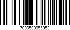 Código de barras (EAN, GTIN, SKU, ISBN): '7896509956053'