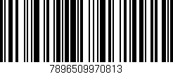 Código de barras (EAN, GTIN, SKU, ISBN): '7896509970813'