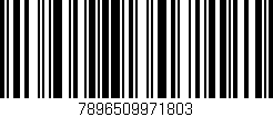 Código de barras (EAN, GTIN, SKU, ISBN): '7896509971803'