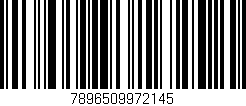 Código de barras (EAN, GTIN, SKU, ISBN): '7896509972145'