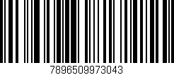 Código de barras (EAN, GTIN, SKU, ISBN): '7896509973043'