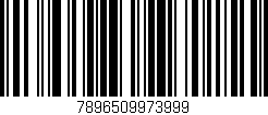 Código de barras (EAN, GTIN, SKU, ISBN): '7896509973999'