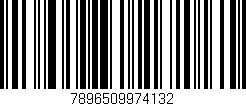 Código de barras (EAN, GTIN, SKU, ISBN): '7896509974132'