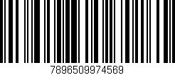 Código de barras (EAN, GTIN, SKU, ISBN): '7896509974569'