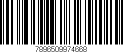Código de barras (EAN, GTIN, SKU, ISBN): '7896509974668'