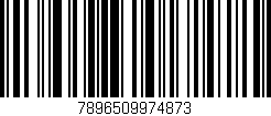 Código de barras (EAN, GTIN, SKU, ISBN): '7896509974873'