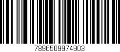 Código de barras (EAN, GTIN, SKU, ISBN): '7896509974903'