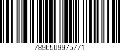 Código de barras (EAN, GTIN, SKU, ISBN): '7896509975771'