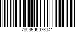 Código de barras (EAN, GTIN, SKU, ISBN): '7896509976341'
