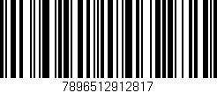 Código de barras (EAN, GTIN, SKU, ISBN): '7896512912817'