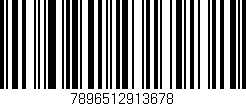 Código de barras (EAN, GTIN, SKU, ISBN): '7896512913678'