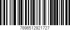 Código de barras (EAN, GTIN, SKU, ISBN): '7896512921727'