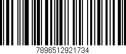 Código de barras (EAN, GTIN, SKU, ISBN): '7896512921734'