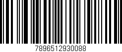 Código de barras (EAN, GTIN, SKU, ISBN): '7896512930088'