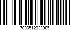 Código de barras (EAN, GTIN, SKU, ISBN): '7896512933805'