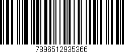 Código de barras (EAN, GTIN, SKU, ISBN): '7896512935366'