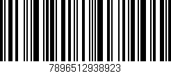 Código de barras (EAN, GTIN, SKU, ISBN): '7896512938923'