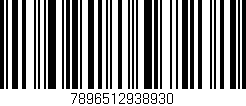 Código de barras (EAN, GTIN, SKU, ISBN): '7896512938930'