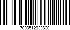 Código de barras (EAN, GTIN, SKU, ISBN): '7896512939630'