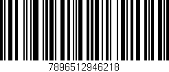 Código de barras (EAN, GTIN, SKU, ISBN): '7896512946218'