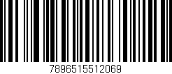 Código de barras (EAN, GTIN, SKU, ISBN): '7896515512069'