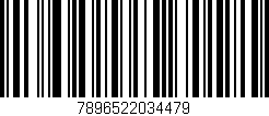 Código de barras (EAN, GTIN, SKU, ISBN): '7896522034479'