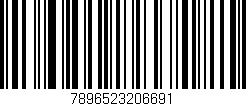 Código de barras (EAN, GTIN, SKU, ISBN): '7896523206691'