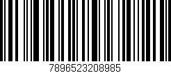 Código de barras (EAN, GTIN, SKU, ISBN): '7896523208985'