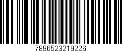 Código de barras (EAN, GTIN, SKU, ISBN): '7896523219226'
