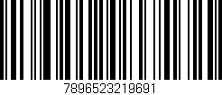Código de barras (EAN, GTIN, SKU, ISBN): '7896523219691'