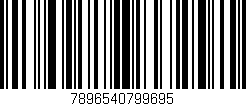 Código de barras (EAN, GTIN, SKU, ISBN): '7896540799695'