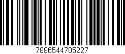 Código de barras (EAN, GTIN, SKU, ISBN): '7896544705227'