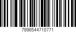 Código de barras (EAN, GTIN, SKU, ISBN): '7896544710771'