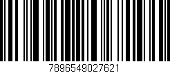 Código de barras (EAN, GTIN, SKU, ISBN): '7896549027621'