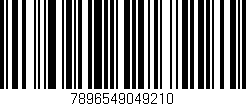 Código de barras (EAN, GTIN, SKU, ISBN): '7896549049210'