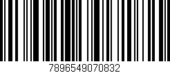 Código de barras (EAN, GTIN, SKU, ISBN): '7896549070832'