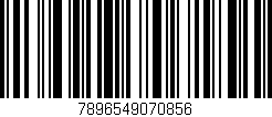 Código de barras (EAN, GTIN, SKU, ISBN): '7896549070856'