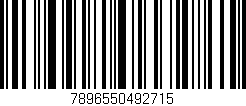 Código de barras (EAN, GTIN, SKU, ISBN): '7896550492715'