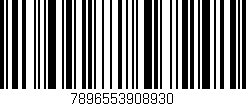 Código de barras (EAN, GTIN, SKU, ISBN): '7896553908930'