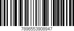 Código de barras (EAN, GTIN, SKU, ISBN): '7896553908947'