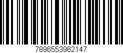 Código de barras (EAN, GTIN, SKU, ISBN): '7896553962147'