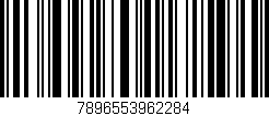 Código de barras (EAN, GTIN, SKU, ISBN): '7896553962284'