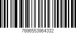 Código de barras (EAN, GTIN, SKU, ISBN): '7896553964332'