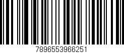 Código de barras (EAN, GTIN, SKU, ISBN): '7896553966251'