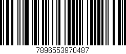 Código de barras (EAN, GTIN, SKU, ISBN): '7896553970487'