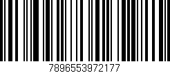 Código de barras (EAN, GTIN, SKU, ISBN): '7896553972177'