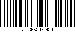 Código de barras (EAN, GTIN, SKU, ISBN): '7896553974430'